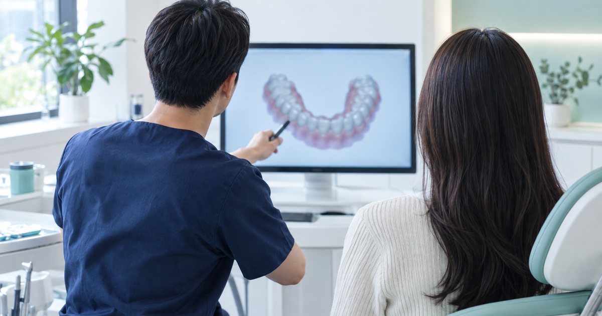 명지 치아교정 — 디지털 치열 모형을 보며 하는 교정 상담
